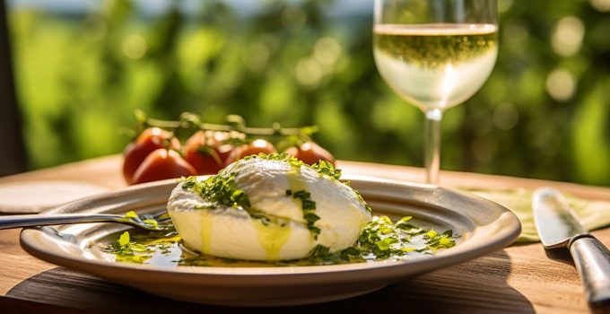 Burrata et vins : mini guide original pour marier ce fromage avec des vins estivaux Burrata et vins : mini guide original pour marier ce fromage avec des vins estivaux