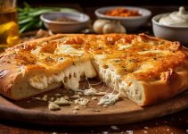 Recette de Focaccia St Moret et mozzarella de bufflonne Recette de Focaccia St Moret et mozzarella de bufflonne