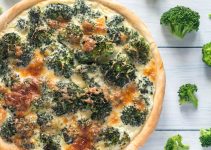 Recette de pizza végétarienne aux brocolis à la poêle Recette de pizza végétarienne aux brocolis à la poêle