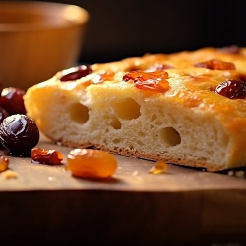 focaccia aux raisins
