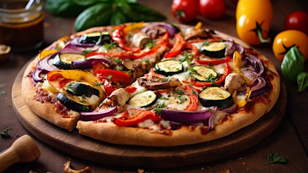 pizza légumes du soleils