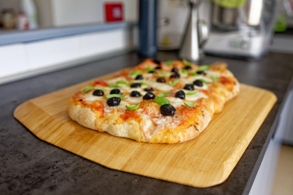 Pizza faite maison avec amour