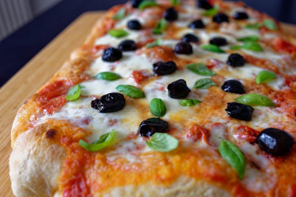 Pizza romaine faite maison