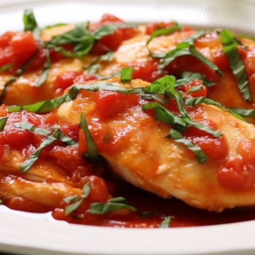 Poulet a la pizzaiola