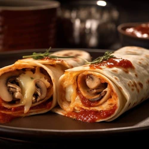 Wraps Pizza à l'Œuf et au Gruyère
