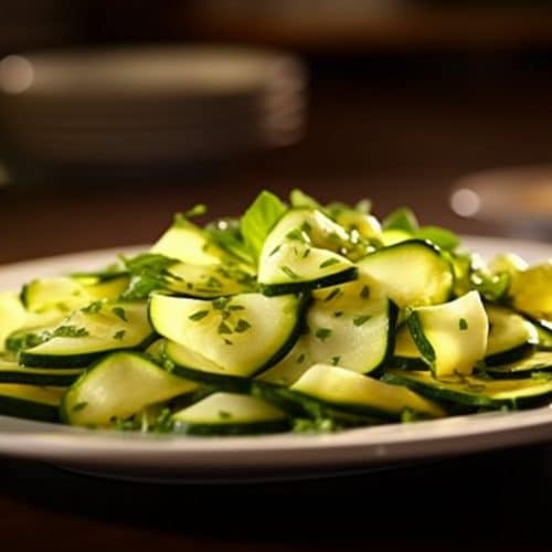salade de courgette