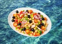 Salade d’été aux pois chiches rapide et diététique Salade d’été aux pois chiches rapide et diététique