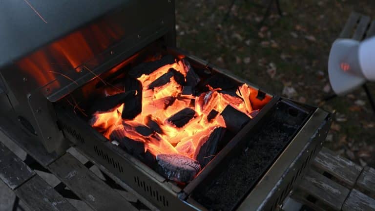Braises dans le barbecue du TAAL