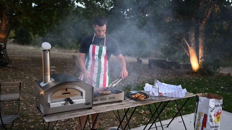 Vulcano TAAL en mode barbecue